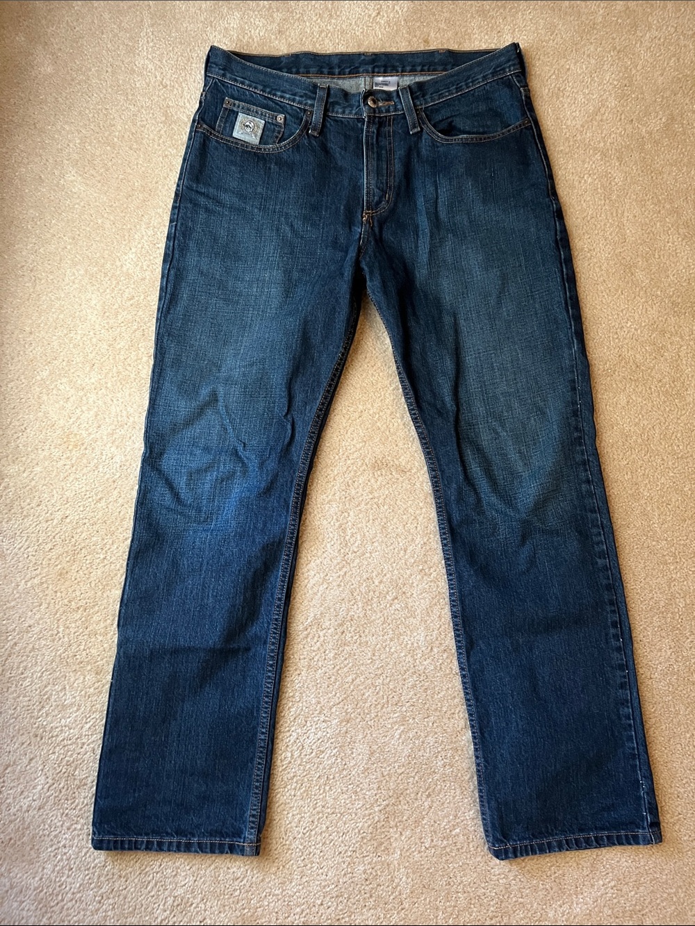 Men's Cinch Silver label Dark Blue Jeans
